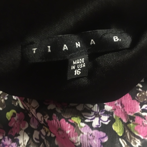 Tiana B. Chiffon Dress + Jacket - Picture 8 of 8